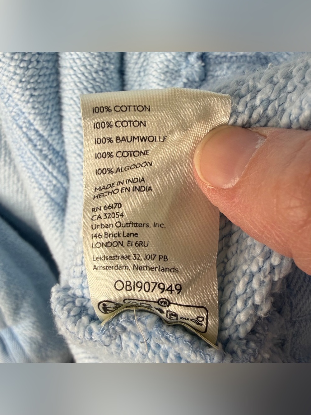 We The Free Forever Yours Cardi Size Small in Baby Blue Eyes Cardigan Hooded - Picture 8 of 8